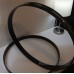 ** SOLD **  Ludwig Drum Parts : Ludwig 22" Bass Drum Hoop : Chrome Inlay (2) Two Hoops