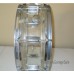 Acrylic Snare Drum : Clear Acrylic Possibly a Rogers Powertone Snare Drum (Vistalite Style)